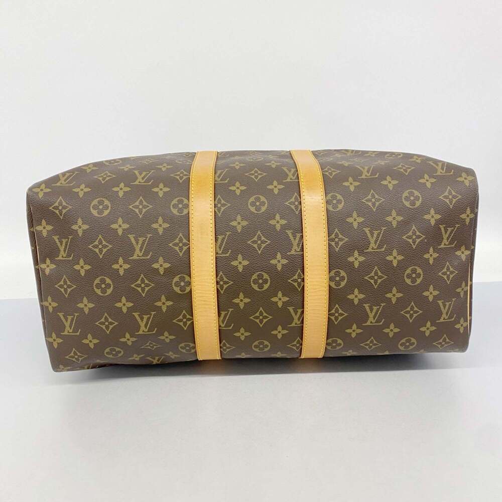 LOUIS VUITTON Brown Monogram Keepall 45 Boston Bag - Picture 3 of 10